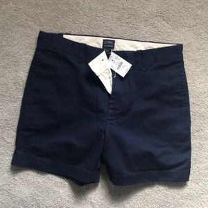 New j crew shorts with 5 inch inseam